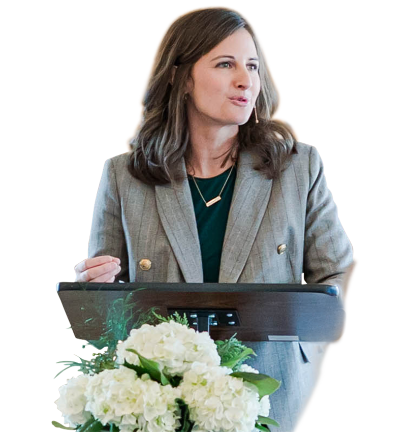 Meredith Speaking at the Dwell Gathering Conference